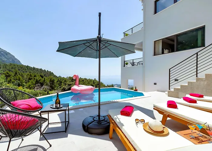 Vivace Mit Pool Und Traumhaften Meerblick فيلة